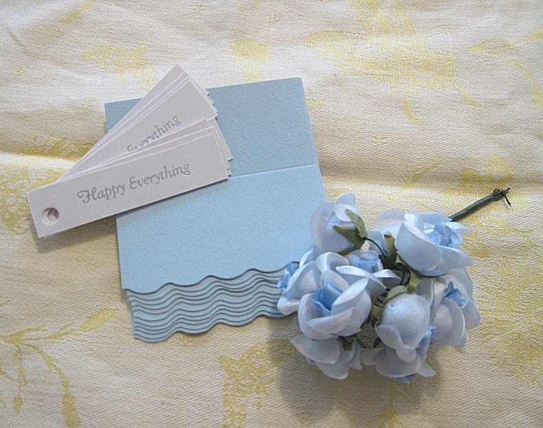 blue flowers names. 10 Vintage Blue Flower Name Card Sets - Happy Everything. From yellowfeathr