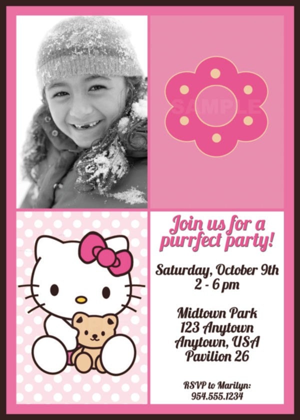 High Resolution Hello Kitty Images. Hello Kitty Invitation
