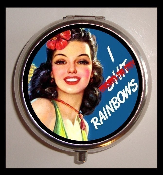 funny pin up quotes. RAINBOWS Retro Funny Pinup