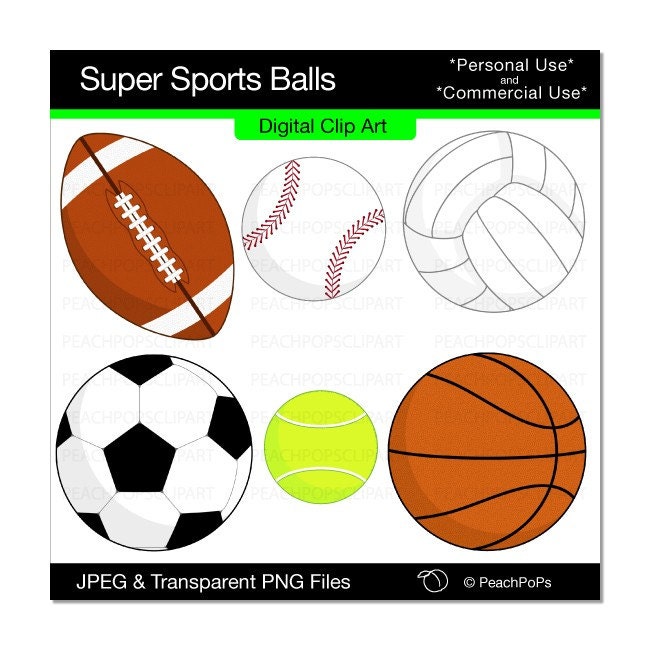 soccer ball clip art. Size of Each Digital Clip Art