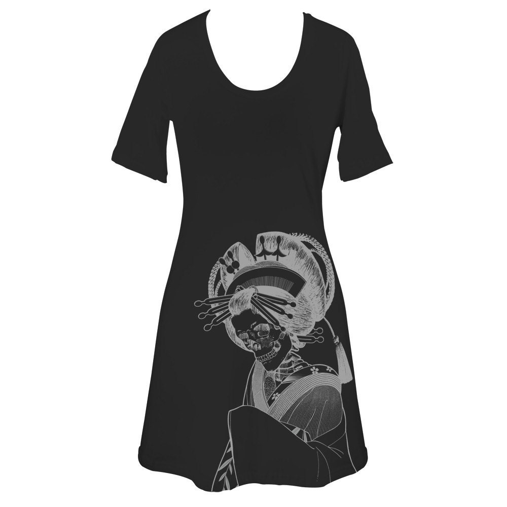 Oiran Crewneck T-Shirt Dress - Sizes S M L XL