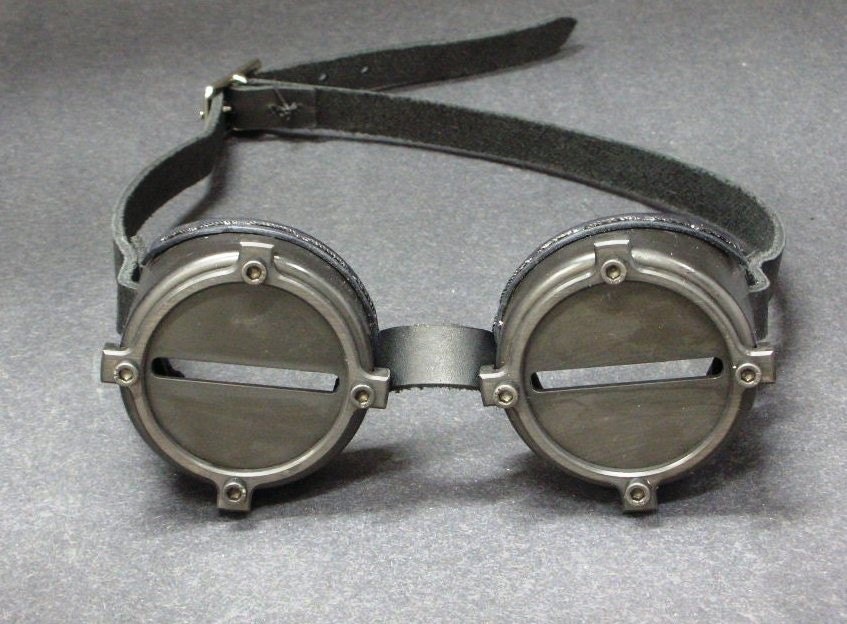 cyber industrial goggles, slits