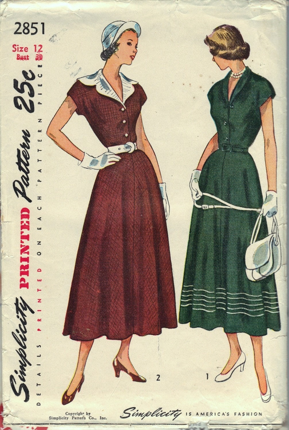 Vintage Dresses Patterns
