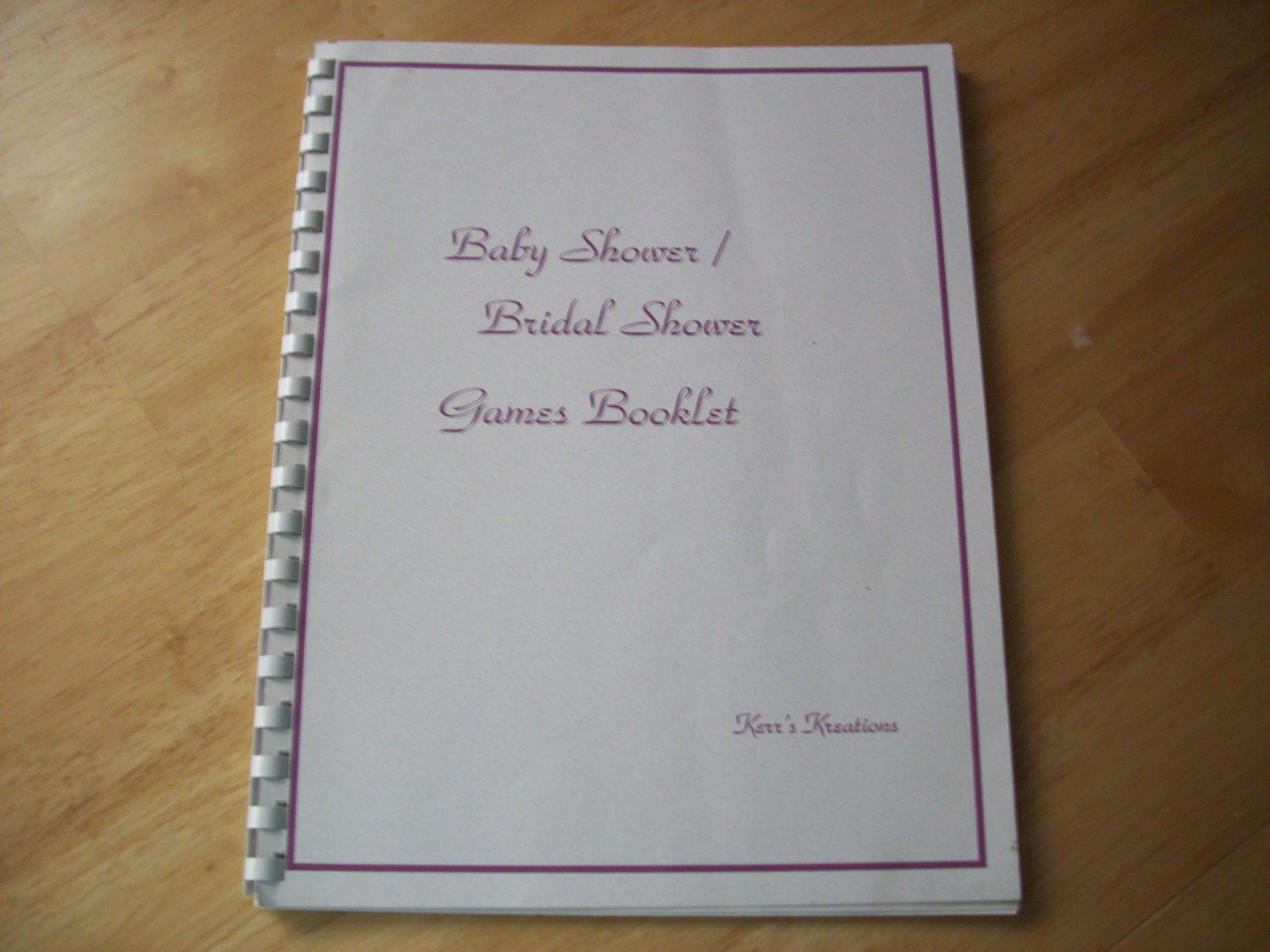 Baby Shower and Bridal Shower Games Book, Ready to Print Games,NICE GAMES