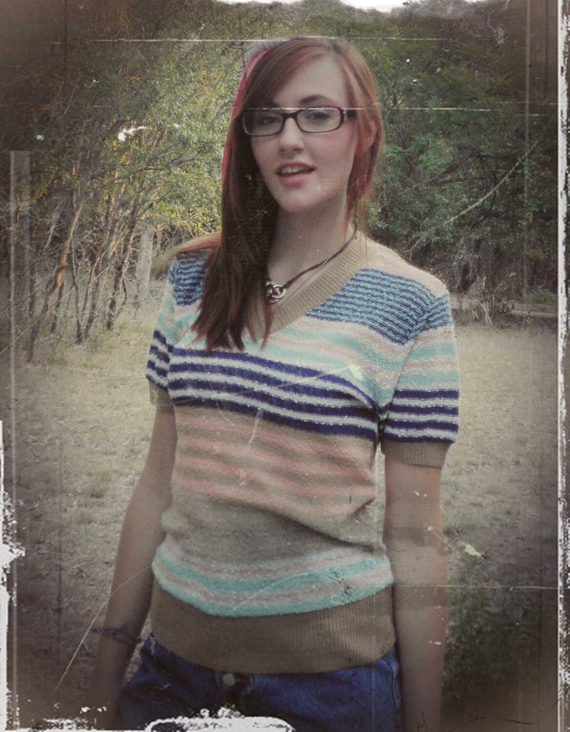 Sweater Girl Striped Terry Summer Sweater. From arubyrosebud