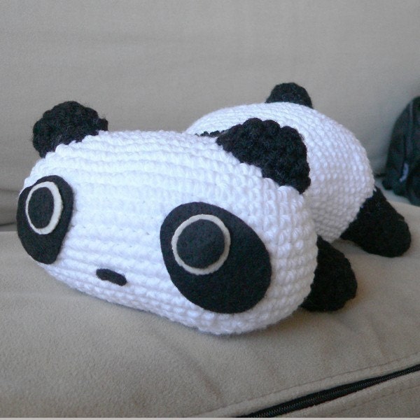 Amigurumi Panda Bear Animal Doll Crochet Pattern Free Shipping PLUS FREE 