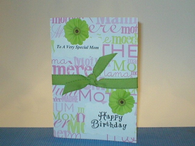 cards. handmade. mom. mom birthday