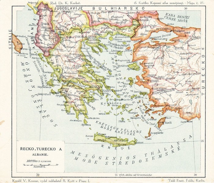 map of greece and turkey. Map of GREECE, TURKEY,