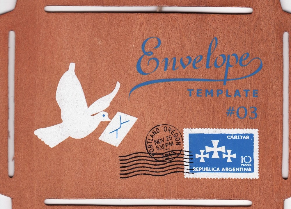 letter envelope template. Envelope Template