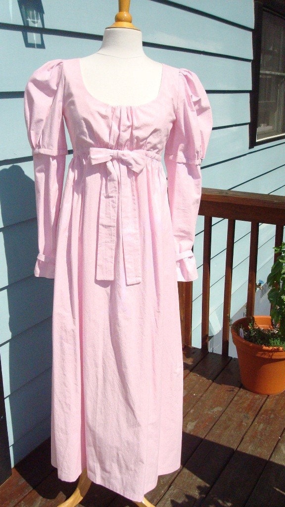 Pink Regency/ Jane Austen dress A