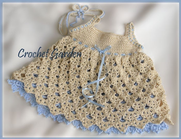 Crocheted Infant Dress | Free Knitting Patterns