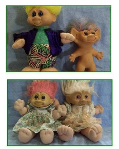 TROLL DOLLS Set of 25 THIS IS A LOT 