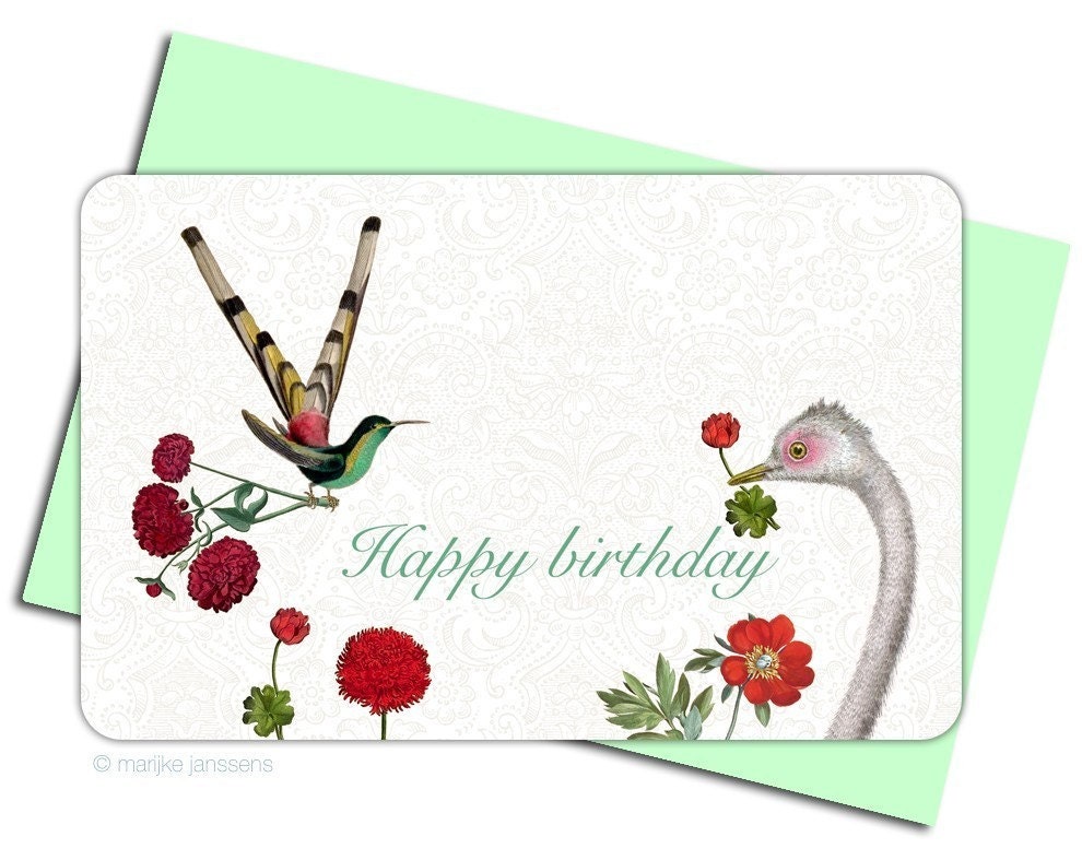 happy birthday cards in french