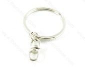 Key Chain with Swivel Attachment and Split Ring - 20 pieces SK012