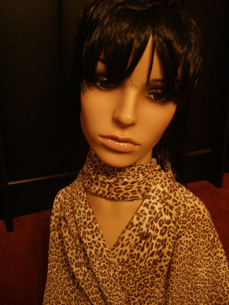 Long Sexy Leopard Print Neck Scarf