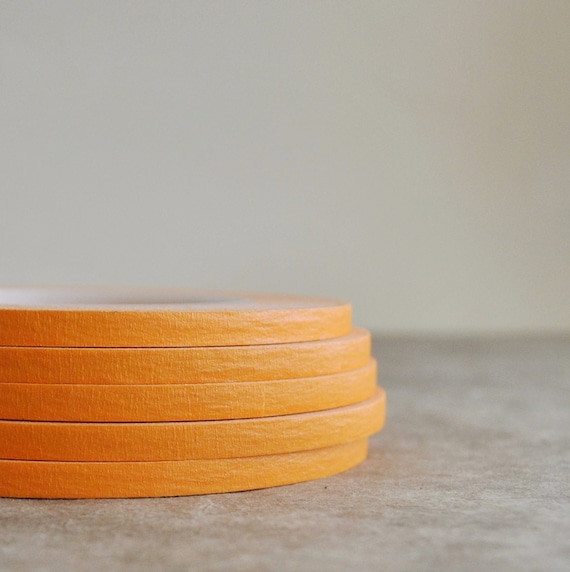 SALE orange - crepe masking tape - 60 yards