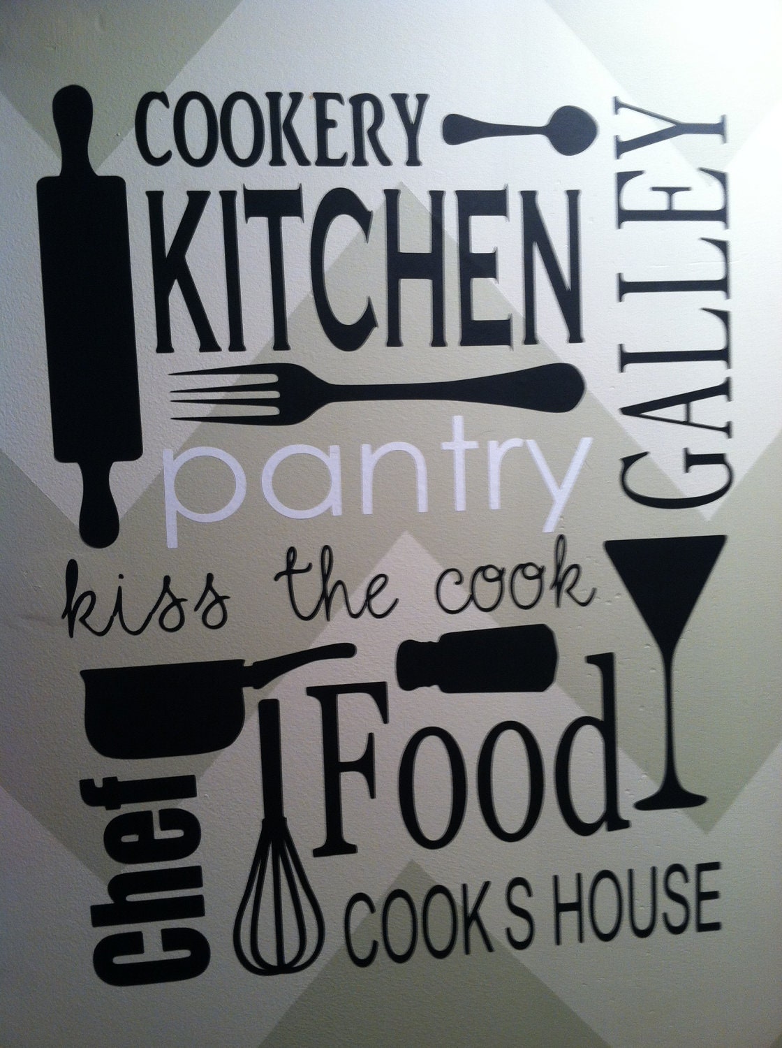 Vinyl Wall Decal Kitchen Pantry