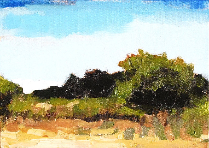 Santa Ynez Valley Landscape Painting, Santa Barbara, California by Kevin Inman Art