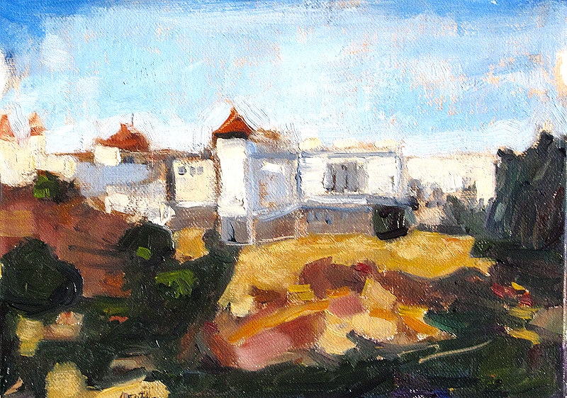 Painting of University of San Diego