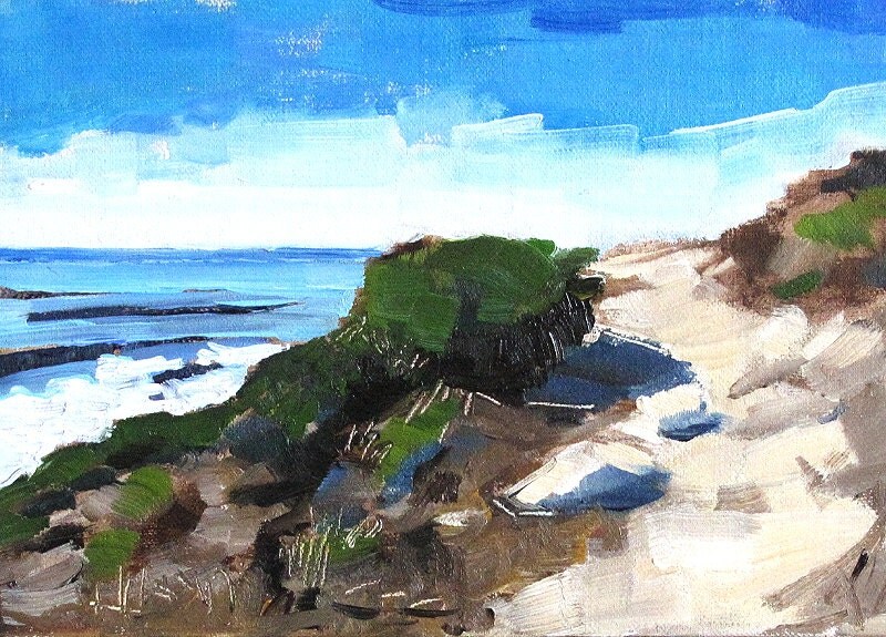 San Diego, California Seascape Painting
