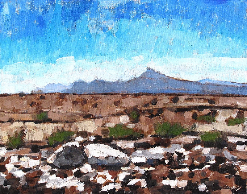 Nevada Desert Painting
