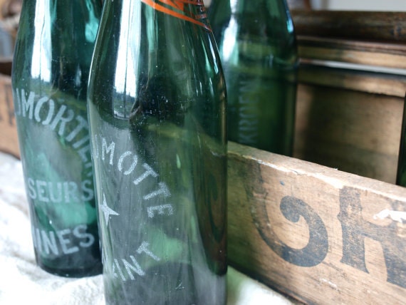 VINTAGE EUROPEAN Bottles...With Stoppers