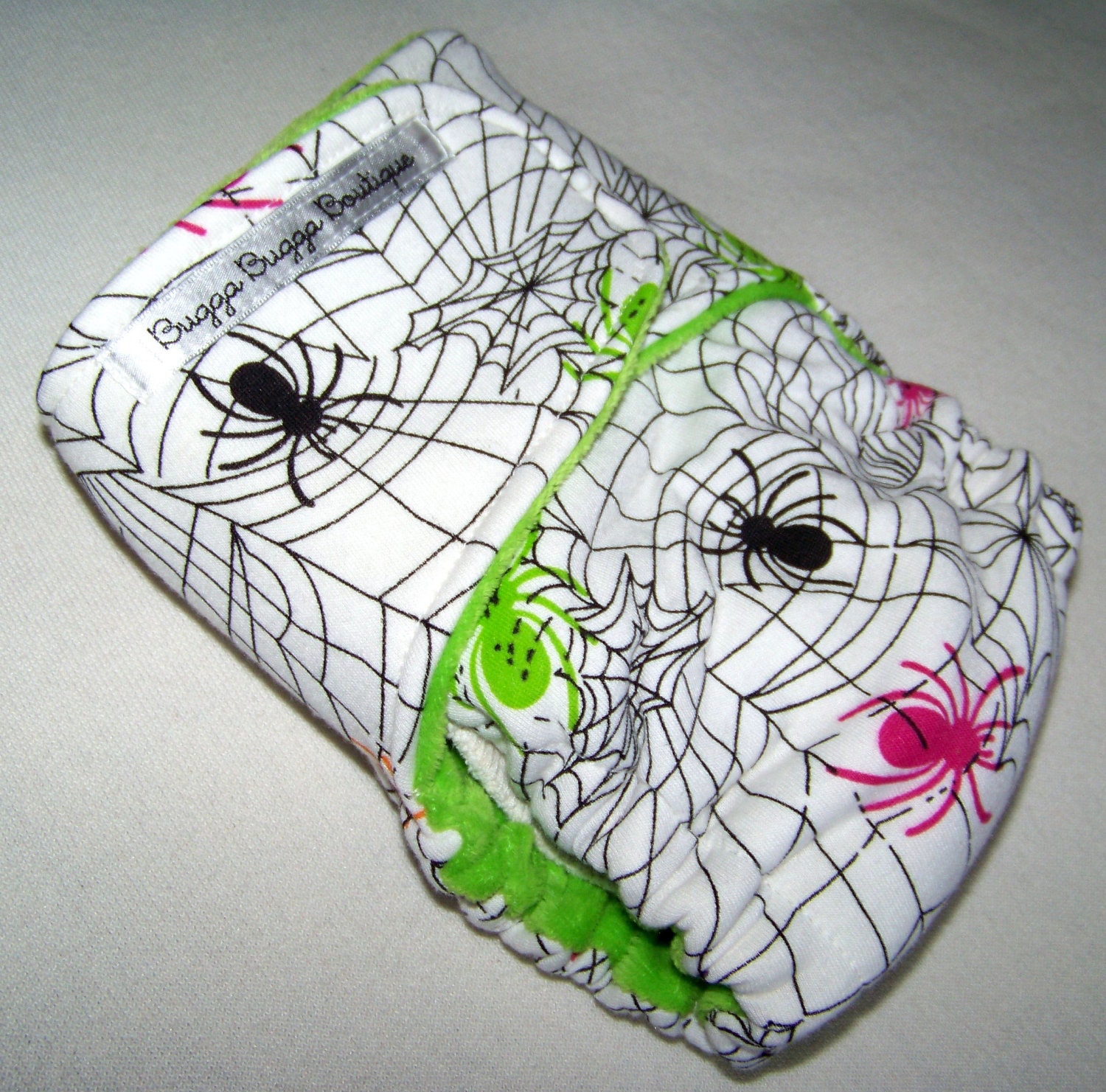 Webslinger One Size Fitted Cloth Diaper