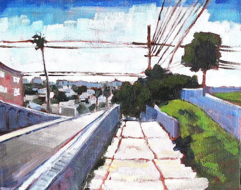 Painting of San Diego- North Park