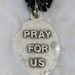 Sacred Heart of Jesus Rosary Prayer Bead Necklace