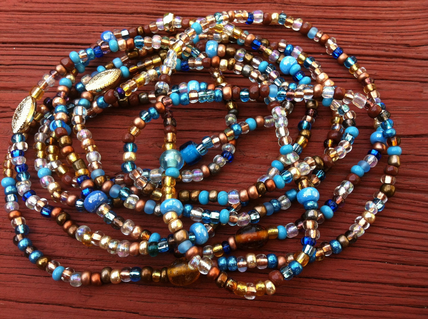 CLEOPATRA Set of 2 African Waist Beads