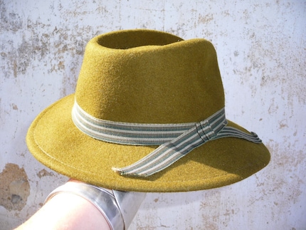 Monsieur Absintha Green men felt hat
