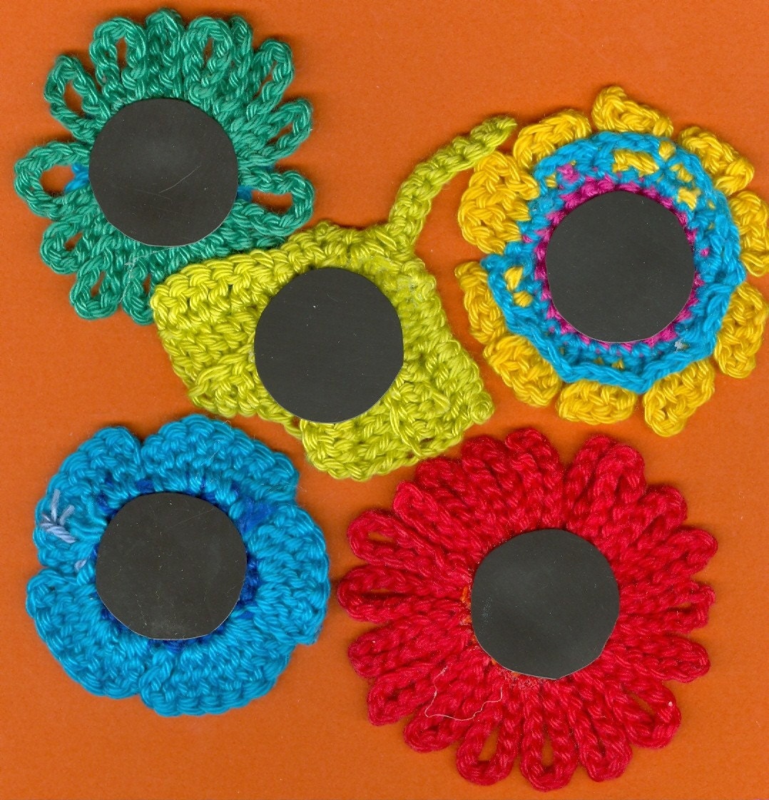 DIY bloemenmagneetjes/flower magnets