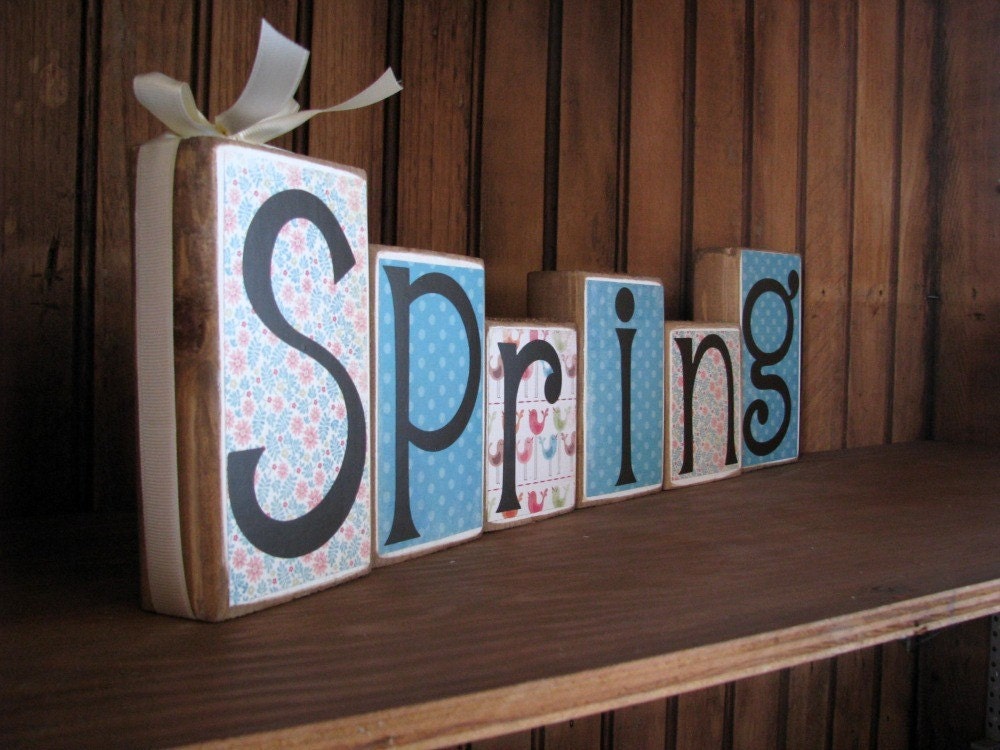 The NEW Spring Blocks....order yours today