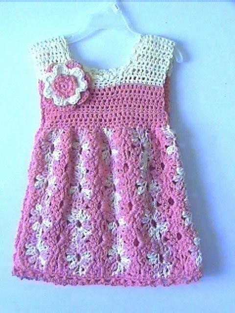 Free Crochet Baby Dress Patterns