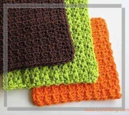 Crochet Patterns Dishcloths