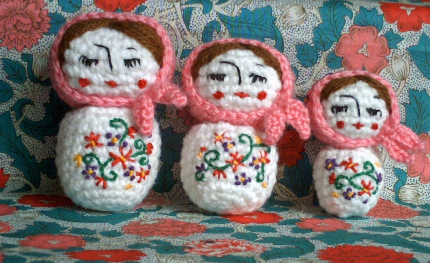 Ravelry: Matryoshka Doll Ornament Knit Pattern pattern by Amy Gaines