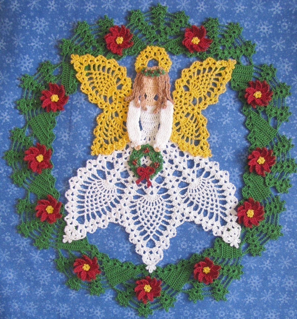 Pretty Crochet Doily - Christmas Crafts, Free Knitting Patterns